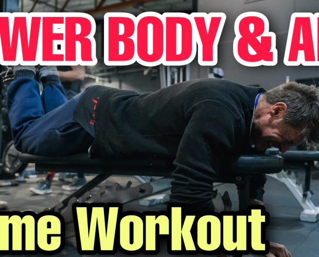 Lower body and abs home workout